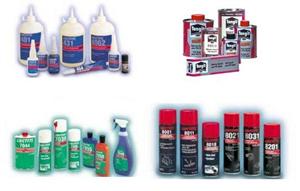 Productos químicos:                    Adhesivos, Grasas, aceites, pinturas y siliconas. COELTRA - Transmisiones y Suministros Industriales